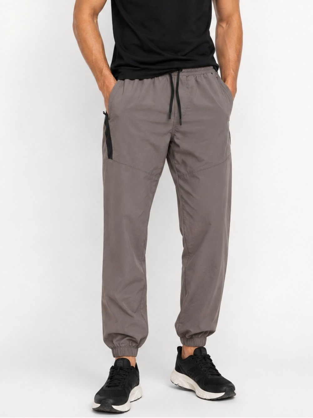 American Eagle Active Flex Jogger Pants Large Grey Color Stretch Utility Men